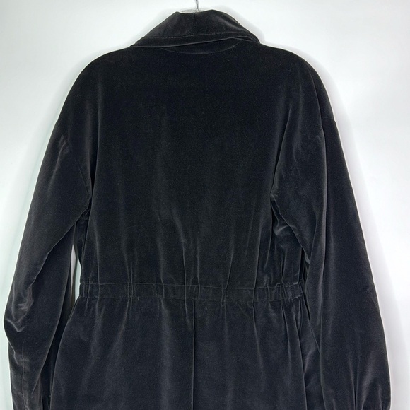 Vintage Glen Of Michigan Black Velvet Blazer Jacket 70s Large - Picture 8 of 14